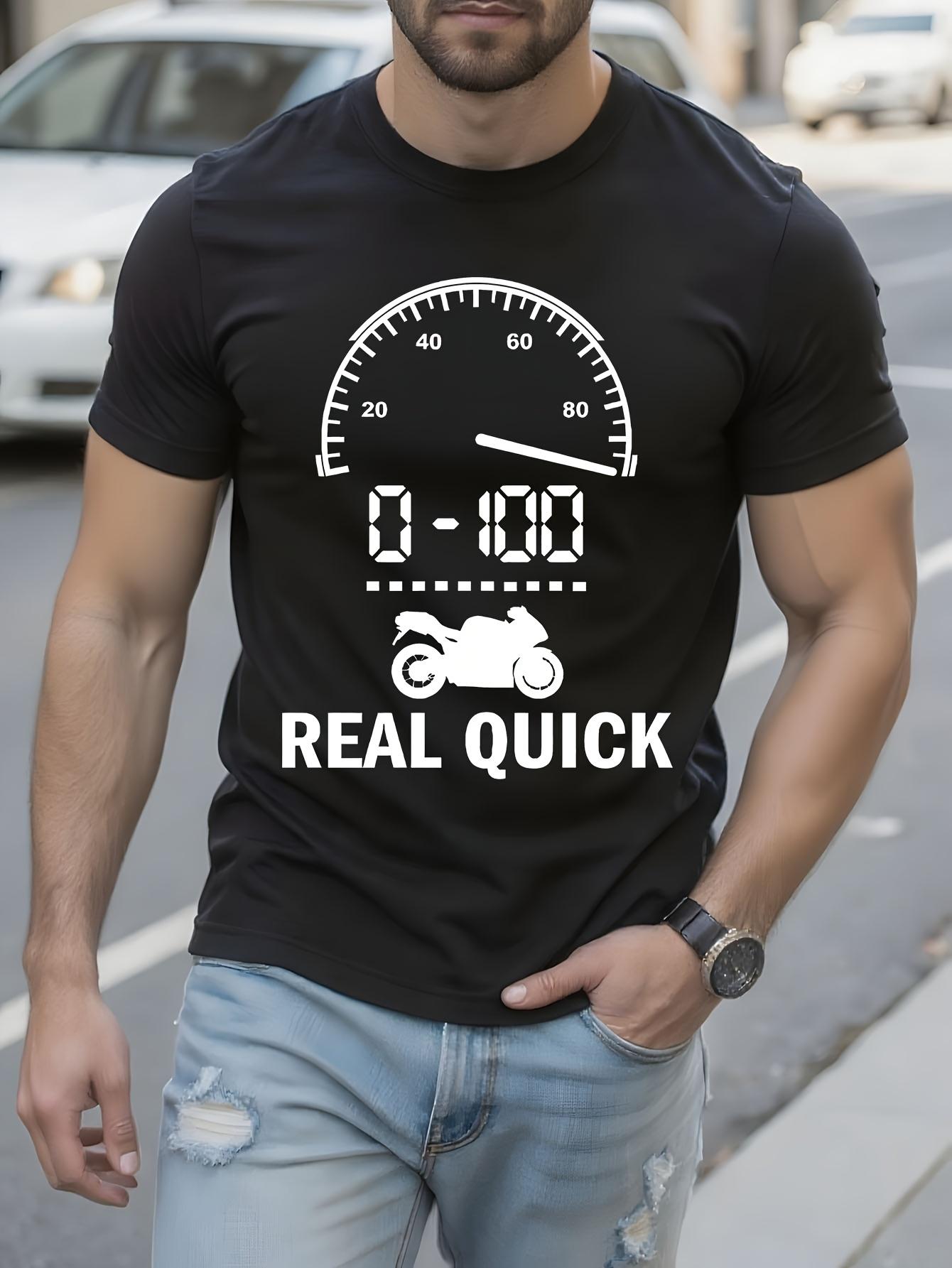 GSXR Motorcycle Speedometer Graphic Tshirt Graphic Tshirt... S