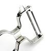 PEARL METAL Easy Wash Stainless Steel Peeler [Made In Japan] C-8646