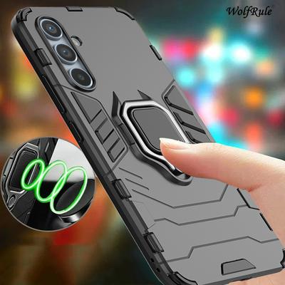 For Samsung Galaxy A54 Case Cover For Samsung A54 5G Capas Shockproof Ring Magnetic Holder Case Samsung A54 A53 A52 A51 Fundas