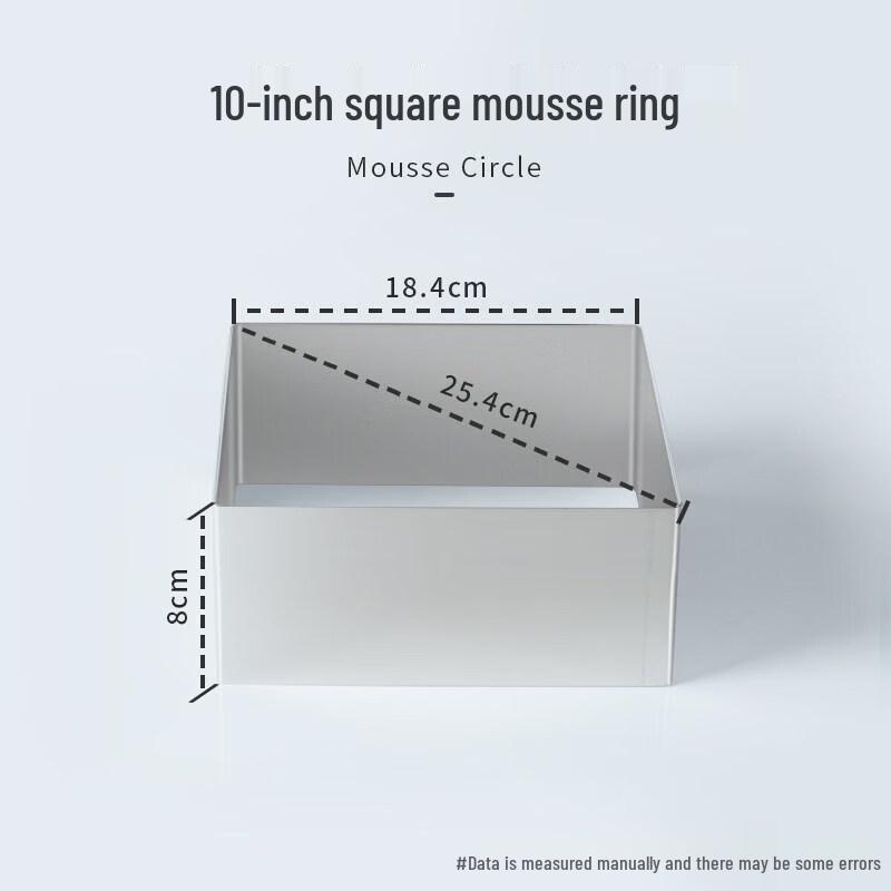 Wankajia Stainless Steel Mousse Cake Rings