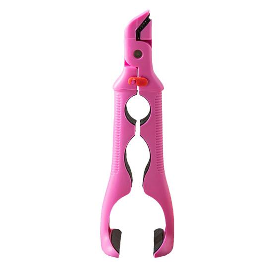 Anti-Scald Dish Clip 3-in-1 Multi-Functional Hot Plate Gripper Bowl Plate Clamp Bottle Opener Heat Resistant Silicone Kitchen Tool with Non-Slip Grip