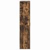 Shoe Cabinet Smoked Oak 80 x 39 x 178 cm Engineered Wood