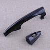 82651-1R000 Car Exterior Front Left Door Handle Fit For Hyundai Accent Black ABS Plastic With Key Hole