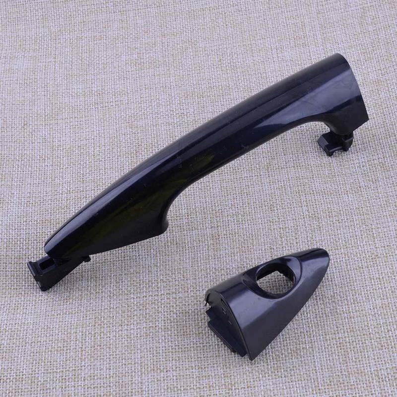 82651-1R000 Auto Außen Vorne Links Türgriff Passend Für Hyundai Accent Schwarz ABS Kunststoff Mit Schlüsselloch