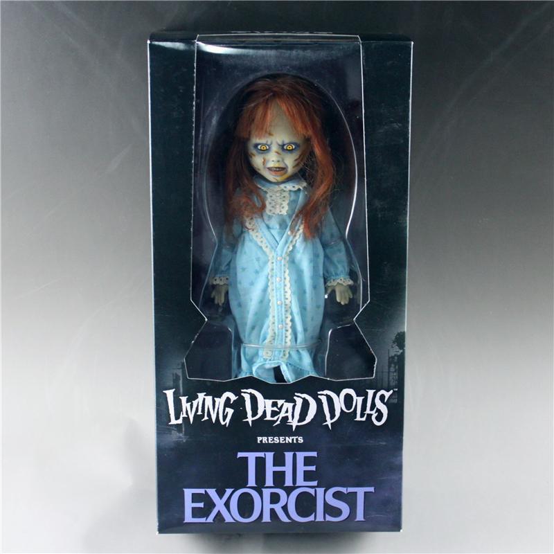 10-Zoll Exorzist Orcist Handwerksmodell Figur Cartoon-Stil PVC-Material