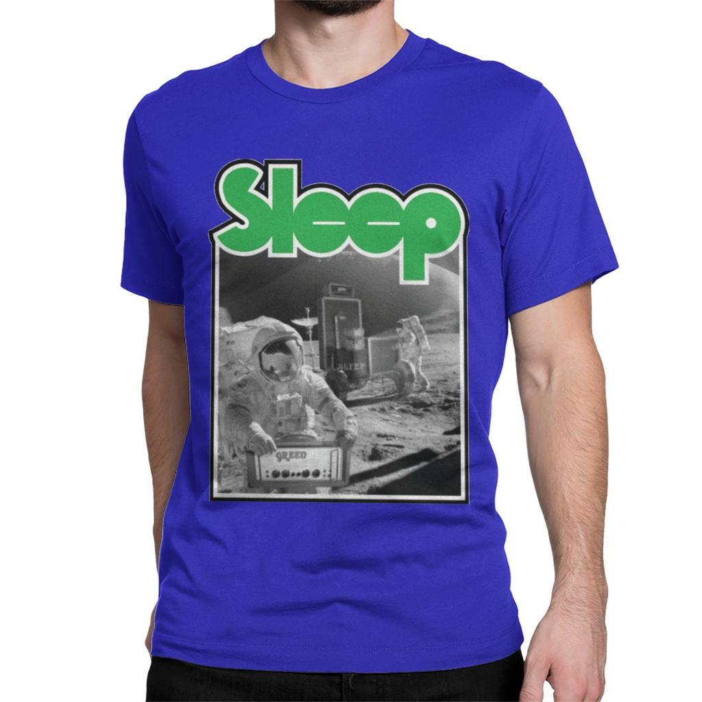 Sleep Doom Death Band Rock Metal Men Women T Shirt Sleep Stoner Funny Tee Shirt Short Sleeve Round Neck T-Shirt Cotton 6XL Tops
