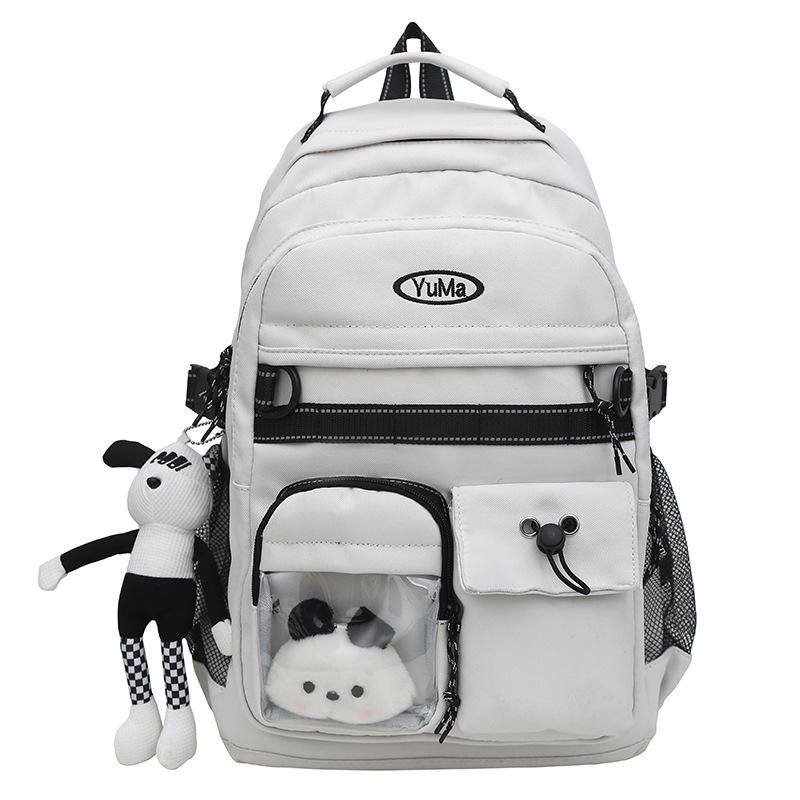 Children's Schoolbags Elementary School Students  Girls Junior High School Students  High School Pain Bags Multi Layer