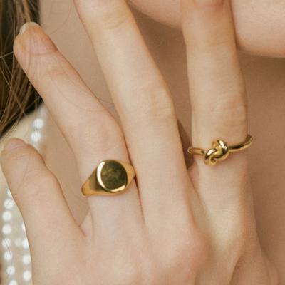 XPIER Stamp Silver925 Rings