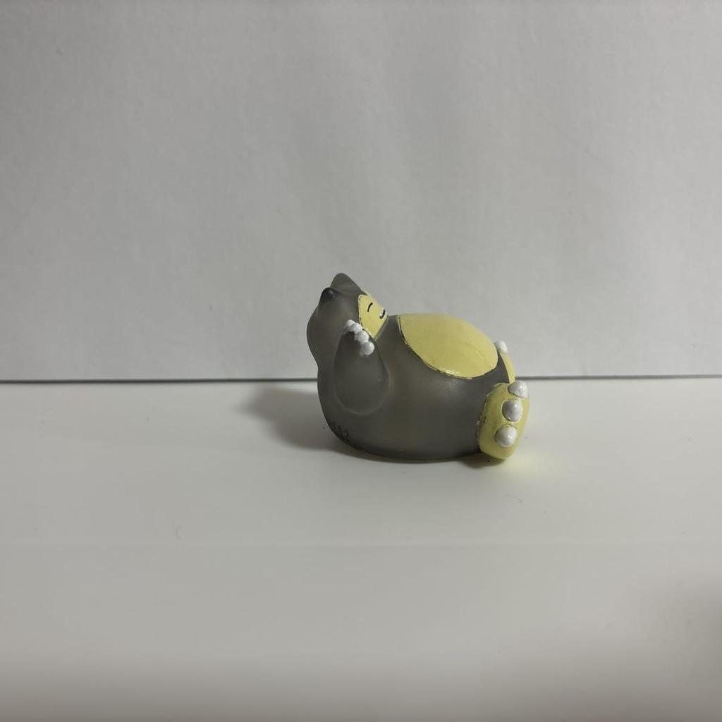 [USED] Pokemon Kids Clear Snorlax Finger Puppet Pokemon Figure Kanto Early