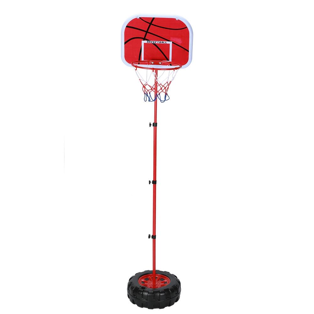 

Height Adjustable Children Basketball Backboard Stand Outdoors Sports 1.52m