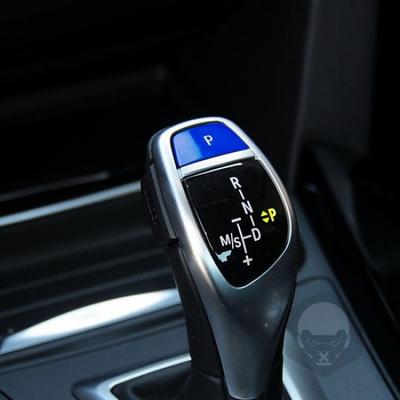 For BMW F10 F30 F12 320i 328i 335i 435i BLUE Gear Shift Knob P Lever Button Trim