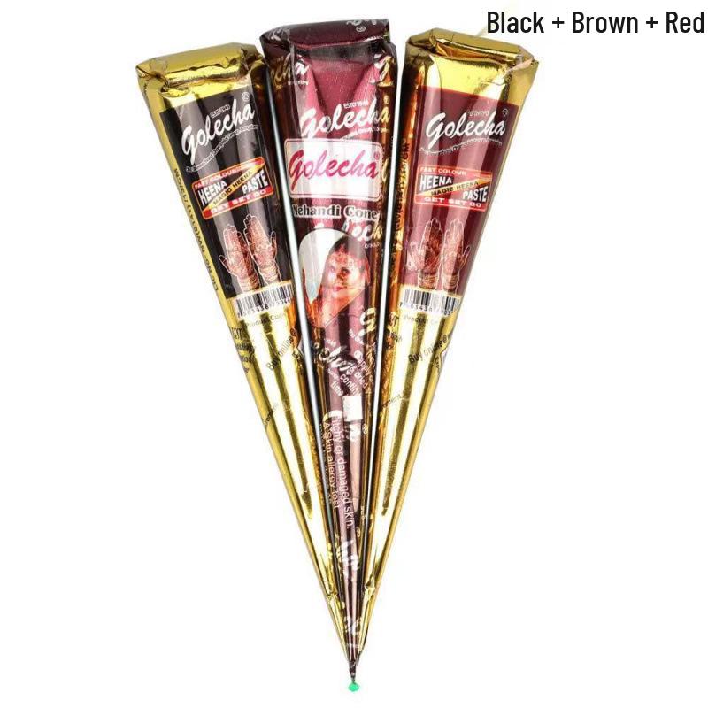 Golecha Semi-Concealing Waterproof Henna Freckle & Tattoo Paste