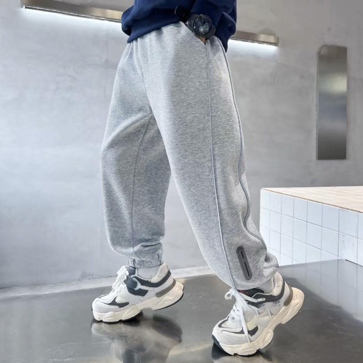 

Детская одежда Мальчики Спортивные штаны Весна и Осень Корейский стиль Спортивные Мальчики Спортивные штаны 100