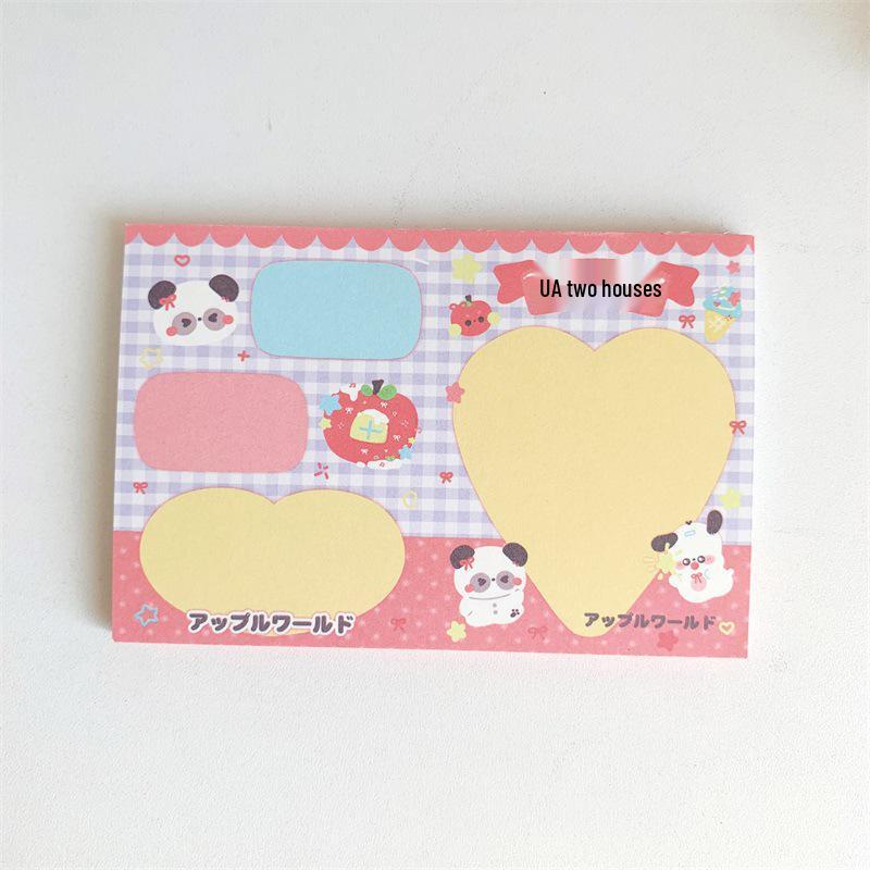 

Минималистичные милые липкие заметки с щенками: Отрывной, Декоративный блокнот для студентов