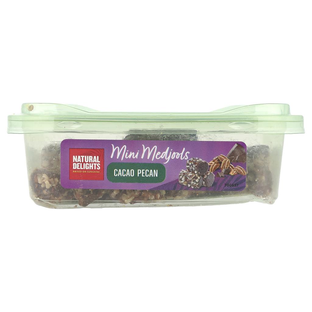 Natural Delights, Mini Medjuols, Cacao Pecan, 10 oz (284 g)