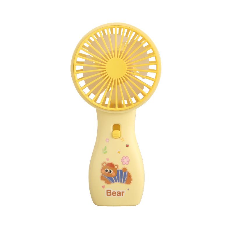 Portable USB Rechargeable Mini Fan – Silent, High-Speed, Handheld, and Desktop Use for Students