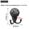 European Cast Iron Retro Kitten Puppy Hook Gardening Decoration Garden Groceries Nostalgic Crafts Wrought Iron