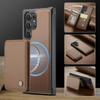 JEEHOOD-J05 for Samsung Galaxy S26 Ultra S25 S24 Plus FE Removable 2-in-1 Separable Flip Wallet Premium PU Leather Case Card Holder Phone Back Cover