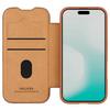 NILLKIN Qin Pro Series for iPhone 17 Case with Card Slots Leather Phone Cover