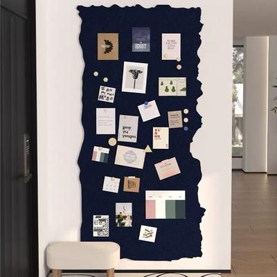 1PC Hole-Free Family-Friendly Stickers Space-Saving Creative-Shaped Decorative Felt Soft-Textured Wall Reusable 40x60cm