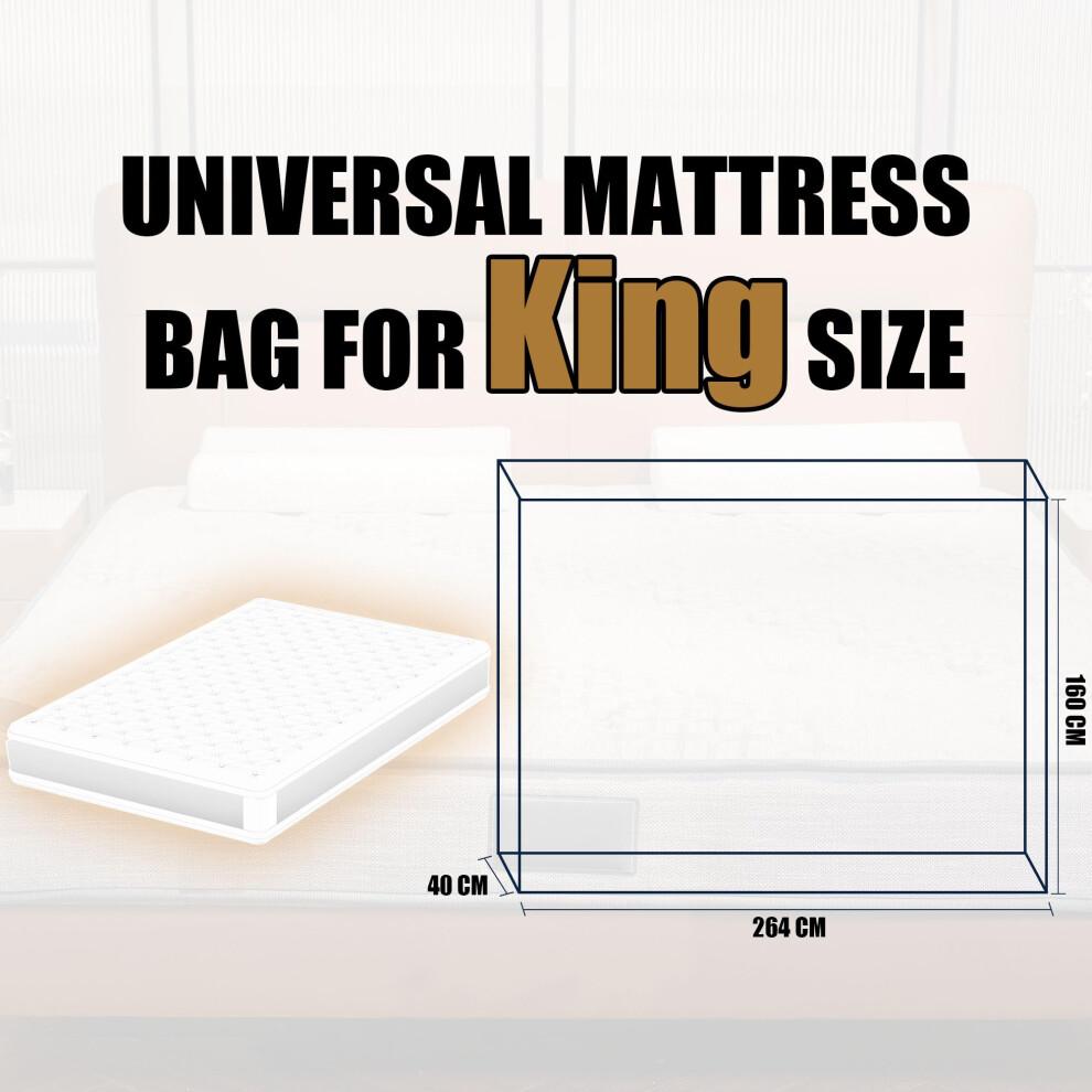 PROMORE King Size Mattress Cover for Moving, Storage - Mattress Bags for Moving and Transport, Mattress Protector Storage Bag - Strong, Reusable,