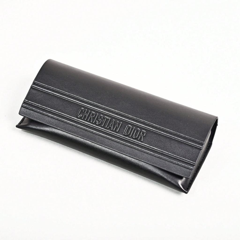 Dior Black Leather Glasses Case
