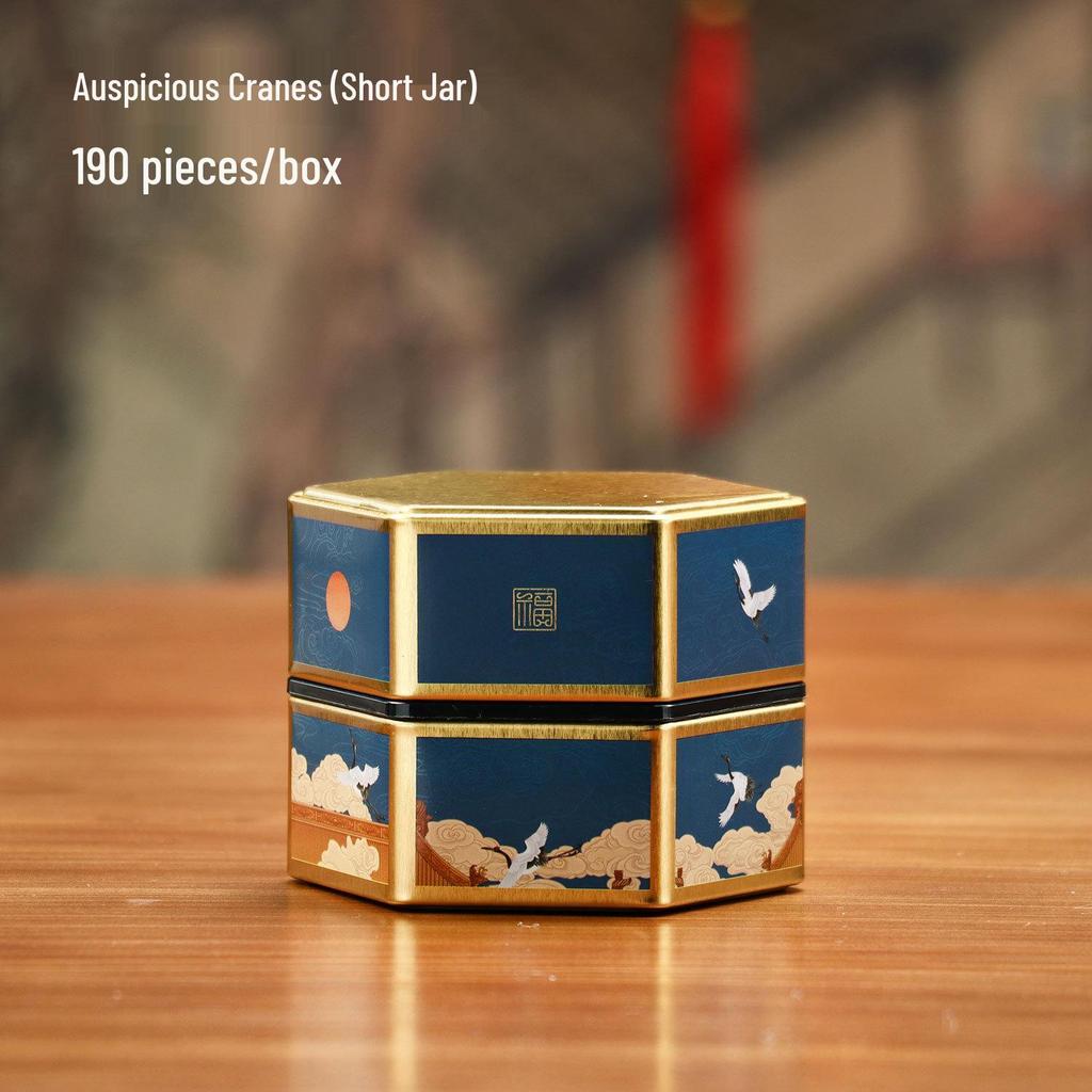 Elegant Mini Tin Tea/Souvenir Box - 10g/20g/50g