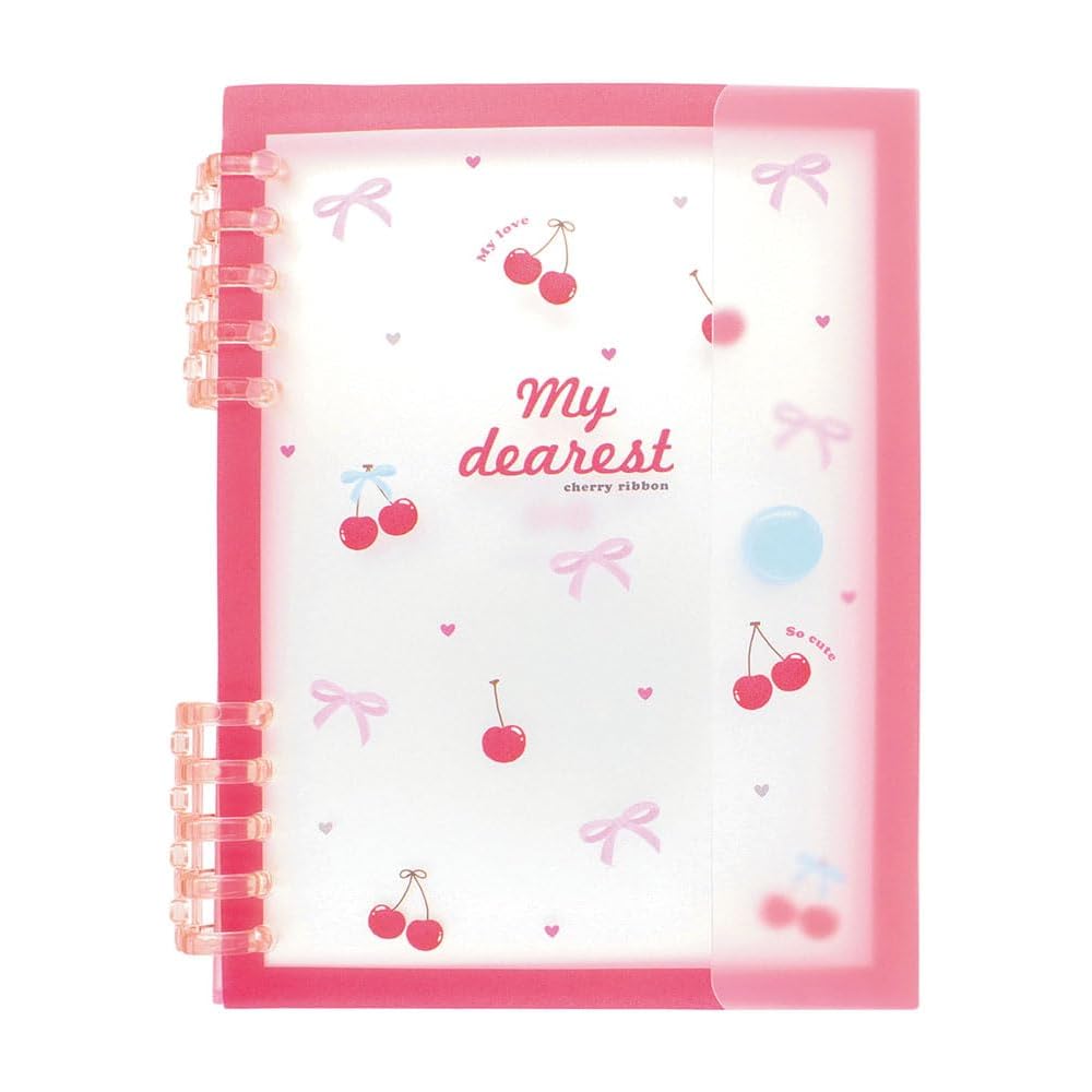T s Factory Clear Seal Notebook Cherry Ribbon H154 x W115 x D10mm TF-5562106CR