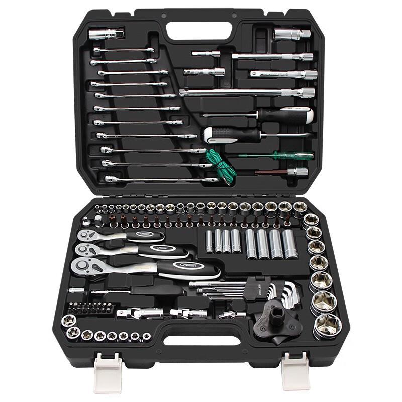 CREST 121-Piece Automotive Socket Wrench Set