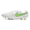 Tênis Masculino Tiempo Legend 8 Elite FG Spectrum Pack Branco Platina-Tinta Verde Raiva AT5293-030