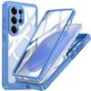 Clear Magnetic Case For Samsung Galaxy S26 S26 Ultra Shockproof Dustproof Waterproof 3-In-1 Rugged Full-Body Cover