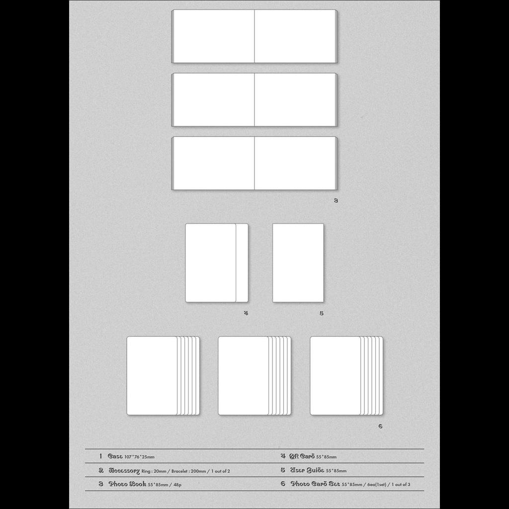 [Pre-order][SITE POB] NMIXX - Blue Valentine (Love Token Ver.) + Free Gift