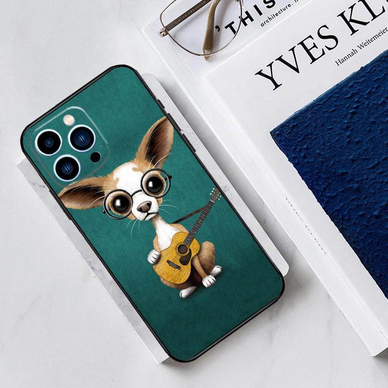 Chihuahua Dog Case For iPhone 15 16 Pro Max 14 12 11 13 Pro Max Plus XR X XS Max 12 13 Mini Cover