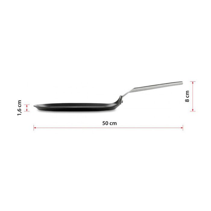 Crépière - VALIRA - 4656/25 - 28 cm - Compatible tous feux - Revêtement durable