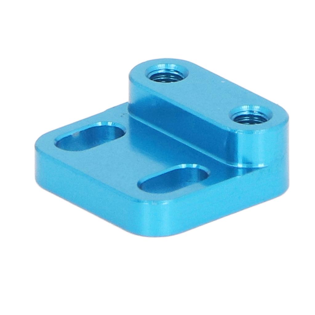 RC Car Steering Gear Seat Blue Aluminum Alloy Steering Gear Seat for Tamiya M05 1 10 RC Car