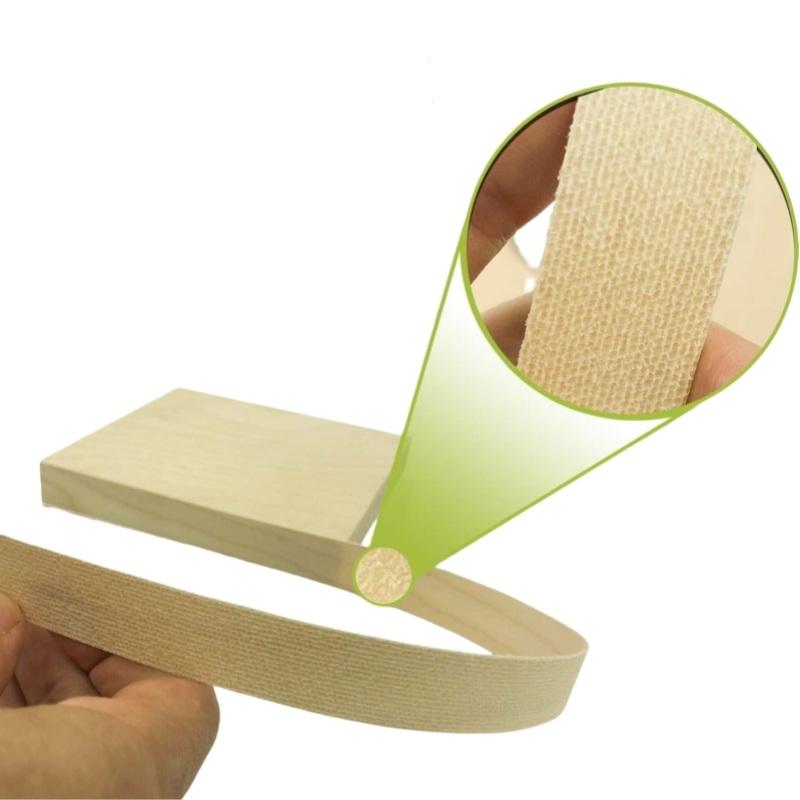 Decorative Plywood PVC Wood Edge Strip Banding Pre-Glued Veneer Self-adhesive Furniture Tape Cabinet Surface Repair Wood Work