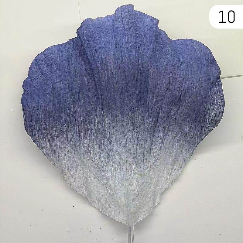 10 шт. Пелюстки з крепового паперу Штучна квітка півонії DIY Ручна робота Весільний декор Паперові квіти День народження Домашній фон