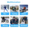 Quality Cycling Cap Ski Winter Solid Collor Windproof Caps Outdoor Sports Bib Cold Padded Hood Mask Plush Warm Hat Bike Bicycle