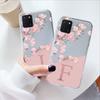 For Samsung Galaxy Note 10 Lite S10 S9 Plus S10e S20 Phone Case Soft Slim Luxury A-Z Letters Back Cover Clear Bumper Transparent