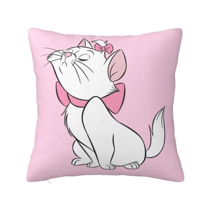 Lady Marie Cat Kitten Luxury Pillow Cover Living Room Decoracion Salon Case Cartoon Animal Chair Cushion Cover