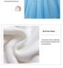 Modisches Prinzessinnenkleid für Baby-Mädchen mit Fleecefutter und Puffärmeln für die Geburtstagsfeier