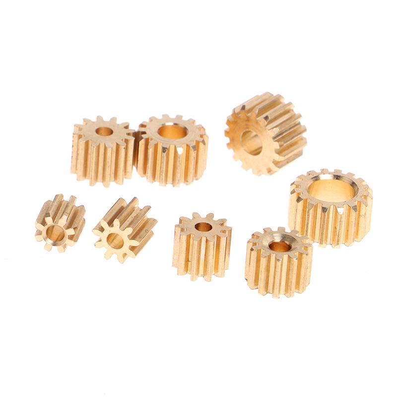 0.5M Modulus 8T 9T 10T 11T 12T 14T 15T 16T Teeth Copper Transmission Gear For Spindle Transmission Gear Fit 1.98Mm 2.3Mm 3.17Mm 3Mm 5Mm Shaft