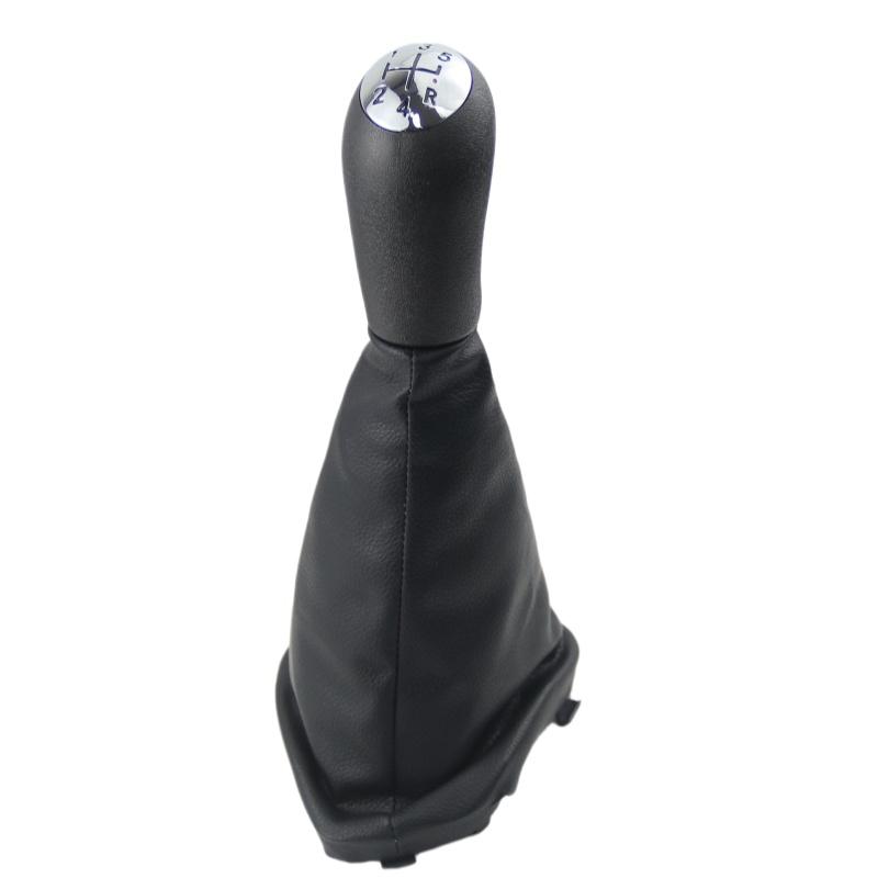 LHD For Renault Dacia R Logan II Symbol 2013-2022 Gear Shift Knob With Gaiter Boot Cover Case Cars Accessories 969356242R Plastic 5 Speed