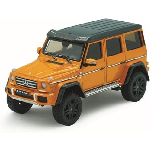 Almost Real Mercedes-Benz G 500 4x42 - 2016 - Sunset Beam Orange 1/64 Scale Complete Diecast Car (Product Number: 620204001)
