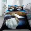 Mountain Lake Duvet Cover Set UK Single Double Queen US Twin Full King Size Pkm Bed Linen Set