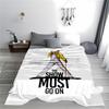 Iconic Singer Blanket Design for all seasons blanket lunch break throw gift