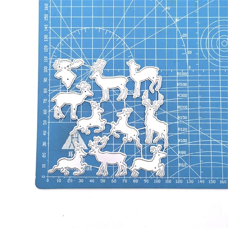 Reindeer Metal Die Cuts Christmas Deer Cutting Dies for DIY Wedding Invitation
