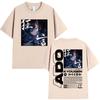 Ado Hibana Kyougen Welttournee 2025 T-Shirt Unisex Damenbekleidung Mode T-Shirt 100% Baumwolle Lässig Kurzarm Übergroße T-Shirts
