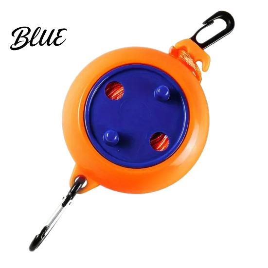 Tree Hanging Clothesline Portable with 20 Clips & 10 Buckles Heavy Duty Retractable Laundry Quick Rope Anti-slip Clothes Drying Line for Bathroom