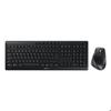 Keyboard and Mouse - CHERRY - JD-8550ES-2 - Black - Spanish QWERTY - Ergonomic Design